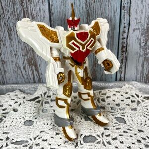 2005 Bandai Power Ranger Mystic Force DX Saint Kaiser Unicorn Megazord Figure